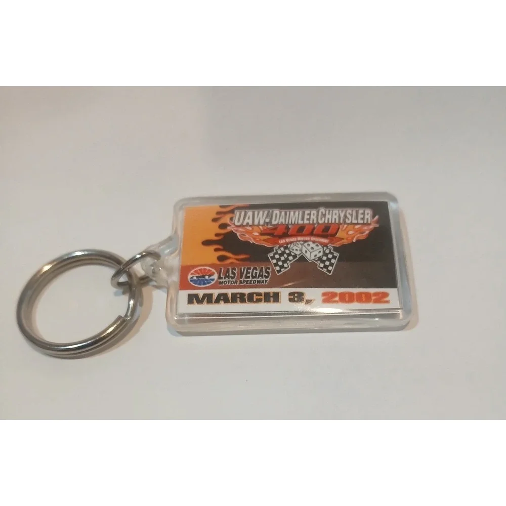 Nascar UAW Daimler Chrysler 400 March 3, 2002 Keychain Las Vegas Motor Speedway‎